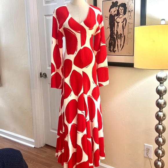 Marni, Exquisite Lux Statement Dress, Stretch, Form-Flattering, Size: US6, IT42 - Picture 4 of 10